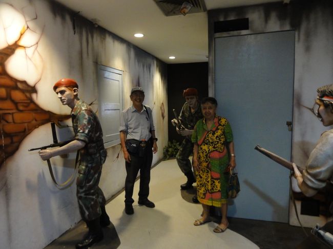 博物館の内部。