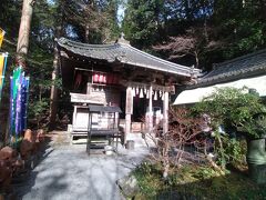 ３つめ
【福禄寿神】 赤山禅院

ここは結構遠いです。
一度お参りしたことがあるので距離感はわかっています。

もし、バスで移動するなら約1時間ほどかかります。
利用するなら下記のルートかな。
　市営5：四条河原町～修学院離宮町
　京都バス23系統：四条京阪前～修学院駅前
バスを降りてから20分弱歩きます（しかも坂道）

電車で行くにしても乗り継ぎがあって50分弱
　京阪本線特急/出町柳行：祇園四条駅～出町柳駅
　↓（乗換）
　叡山電鉄本線/八瀬比叡山口行：出町柳駅～宝ヶ池
こちらもやっぱり駅から15分ほど歩く事になります（もちろん坂道）

そこでなんと相方が「タクシーで行く！」と言い出しました。

修学院離宮よりもう少し先にある
赤山禅院までタクシーに乗り
運転手さんには駐車場で待っていていただいて
非常に迅速に、かつしっかり参拝。

この写真が境内の奥の方にある福禄寿殿です。