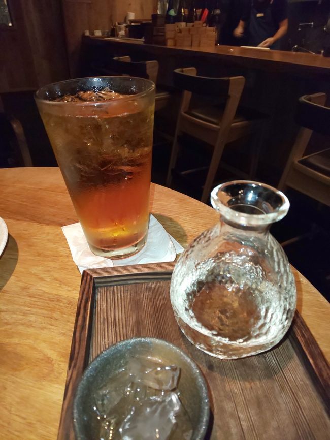 ぴーちゃん安定のウーロンハイ<br />