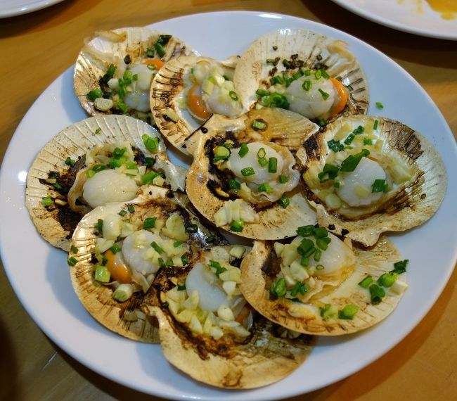 焼きホタテ貝．．．良い生き物が有りました◎