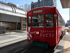 電車での移動