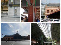 ほとんど建築物しか撮らないので、いきなりスペイン、マドリードの写真です。左上はマドリード・バラハス空港最寄りのRENFE近郊線C-1の駅。中上は乗換の近郊線チャマルティン駅。他3枚は降車したアトーチャ駅。スペイン初日は、中長距離線のプエルタ・デ・アトーチャ駅から高速鉄道AVEでコルドバまで行きます。出発まで2時間程あるので、駅のロッカーに荷物を預けて近くのモデルニス建築を見学します。