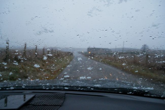 2月のスコットランドと言えば雪が最大の問題です。