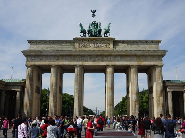 ベルリン(Berlin) 1日目(ブランデンブルク門、戦勝記念塔）』ベルリン