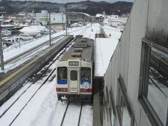三陸鉄道北リアス線田野畑行き。