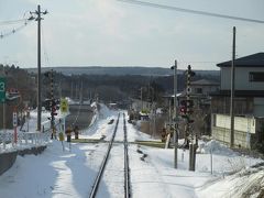 大蛇（おおじゃ）駅（青森県）。
