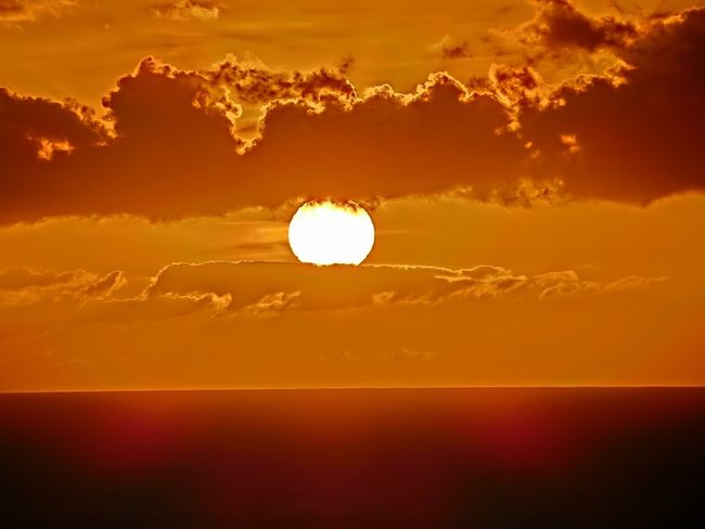 ハワイの休日 いろいろな人と再会出来た１６日間 ワイキキ周辺で見た １月の 夕日 夕焼け ホノルル ハワイ の旅行記 ブログ By Hy 2217さん フォートラベル