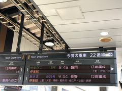 帰りは8時48分発の新幹線に乗り，仙台(10時47分着)へ戻り，正午前には帰宅しました．