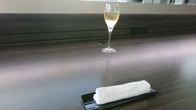 シャンパンをお願いしました。