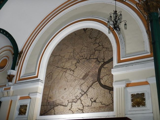 古いサイゴンの地図です