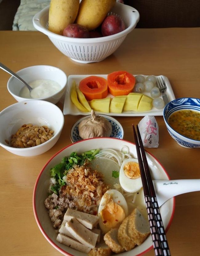 11日　　昼食<br />特選クワイジャップユワン具がたっぷり入って美味しいです◎