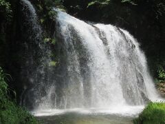 さらに舗装路を下って千ケ滝に付きました。