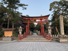 敦賀に行ったので気比神宮にお参りに。1645年に再建された大鳥居は重要文化財に指定されている。