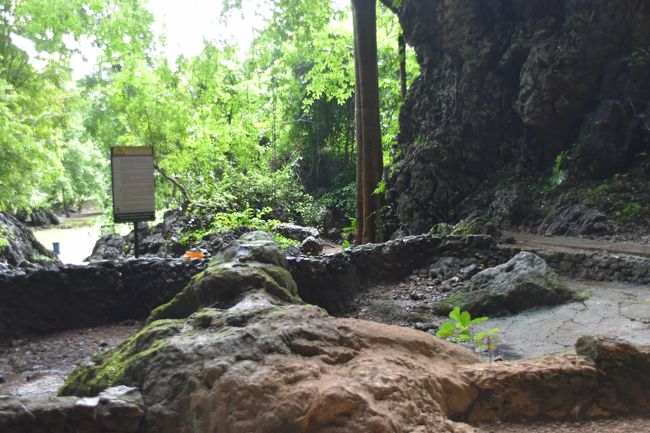 洞窟入り口。