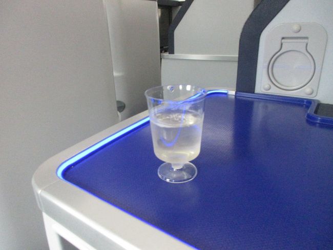 ウエルカムドリンクをいただきます。