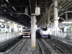 8:50 上野駅
チェックアウト。
宿から歩いて上野駅。