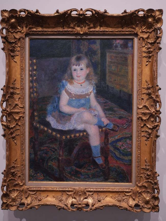 ルノワール、すわるジョルジェット・シャルパンティエ嬢、希少画集画 ピエール=オーギュスト・ルノワール《すわるジョルジェット