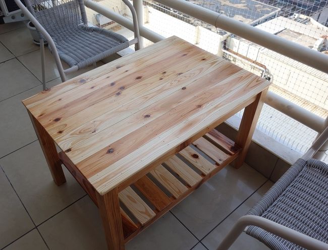 16：01　　<br />無事に帰り着いて一段落しました。<br />プラチュワップキーリーカンの国境のダンシンコーンで買った小型食台<br />1000B　≒　3500円．．．その後、軽くて重宝しています。