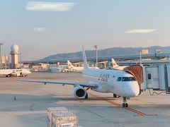 JAL2241便にて、新潟空港に向かいます!
