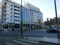 リスボンの、ムンディアルホテル。
街の中心地にある。