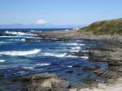 反対側には富士山が見えました。三浦半島はホント綺麗に富士山を見ることができますね。