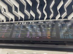成田第二ターミナル着。

こんなにcxl表示があるのも珍しいかと思ってパシャり。

