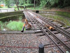 駅構内には転車台があります。国鉄時代からの転車台で登録文化財に指定されています。