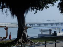 　マカオ半島の東海岸線を走ると、香港へ向かう大橋が見えました。