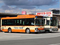 駅前のバスターミナルで乗車券を購入し河津駅に向かいます。
正確には分社化されているが、一般的には東海バスで問題ありません。