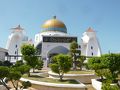 ２月26日８時半、マラッカに向けてホテルを出発。早くもマレーシアでの最終日です。

途中渋滞があってマラッカ海峡モスクに着いたのは。11時10分でした。