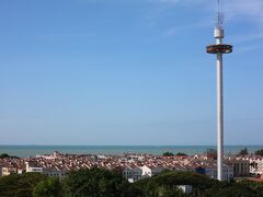 丘の上からみる海、街並み、マラッカタワーがきれいな眺望でした。