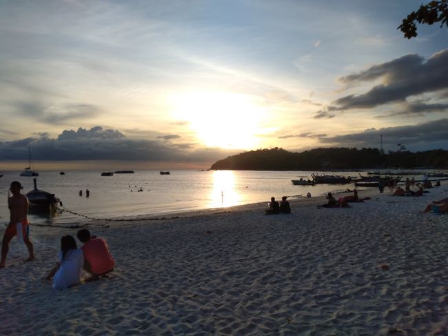 夕陽をちょこっと鑑賞しました。