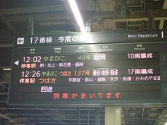 急ぐ旅ではないし、荷物がまあまああるので、
やまびこで行きます。

車内は自由席でもガラガラ。
というのは、ちょっと大げさか？
3人席を二人で座る感じでした。

そして、無事仙台駅に到着。
横浜駅と東京駅を通るストレスに比べたら、
ほぼストレスレスで帰省できました。