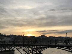 夕陽のポンテザール橋