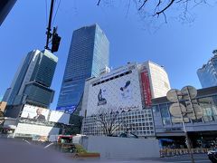 渋谷駅の建物が見えてきます。