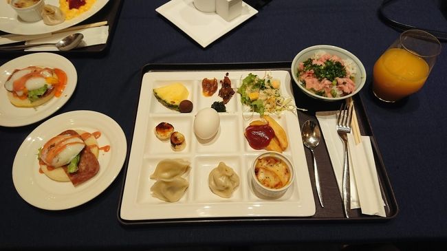 はいむるぶしで朝ごはん。がっつり頂きました。<br />2日間の滞在はあっという間。