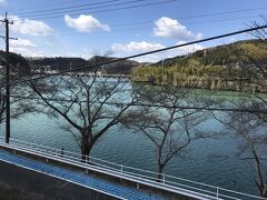 次の駅落合川
駅前は落合ダム、ちょっと見応えあり