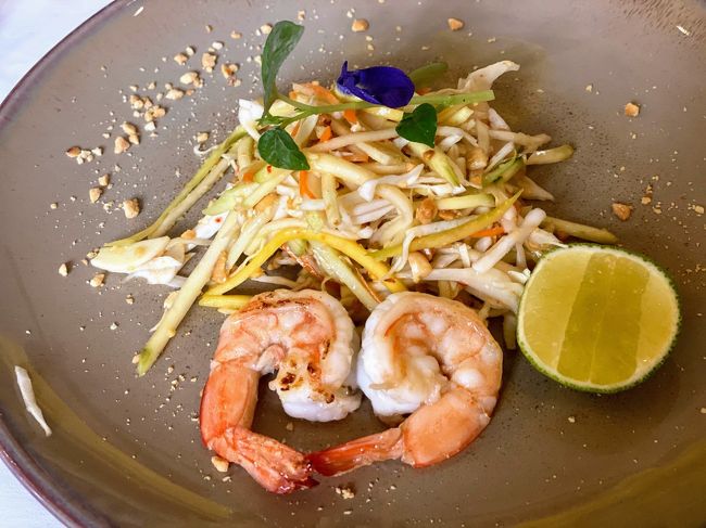 青パパイヤのサラダ<br /><br />量が丁度良くて美味しかったです。