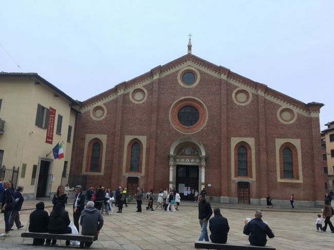 Milano ミラノ 3回目 2日目 サンタ マリア デッレ グラツィエ教会 最後の晩餐 サッカー観戦 ミラノ イタリア の旅行記 ブログ By Something Like Thatさん フォートラベル