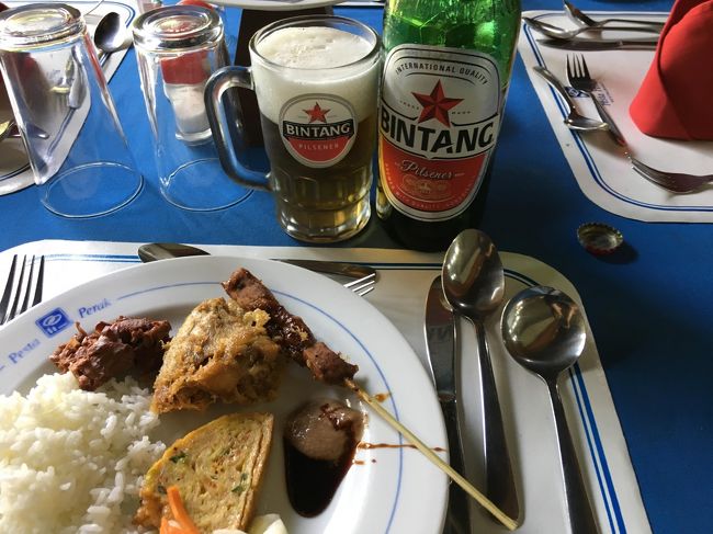 暑いのでやっぱりビール。