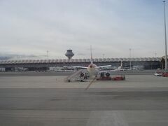 マドリード空港です。
ここを拠点にスペイン各地や海外など数か所往復しました。