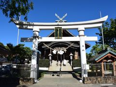 ＜ハワイ出雲大社＞9:45

まずはルート１
42番のバスでハワイ出雲大社へ。
ハワイ出雲大社は、1906年（明治39年）に出来た日本の出雲大社の分院です。