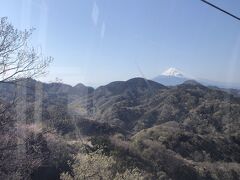 ロープウェイからの富士山