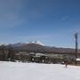 冬の軽井沢♪　Vol5　☆軽井沢プリンススキー場から美しい浅間山とメインダイニングの優雅なランチ♪