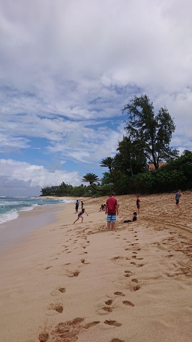 波の音に癒される