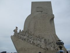 Padrao dos Descobrimentos（発見のモニュメント）の東側です。
これは大航海時代の記念碑です。
船の舳先はテージョ川、つまり海に向いています。