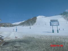 ニセコ　スキー場。　　まだ、スキーが出来る。
