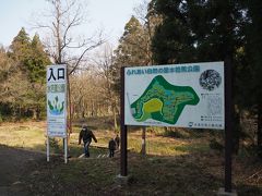 　昨年より広くなった駐車場に車を停め園内に・・・。