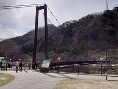 13:45 鬼怒楯岩大吊橋

ランチの後は鬼怒川温泉周辺をさらに散策。