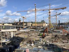 Slussenは大規模な工事中
2025年の完成が楽しみです